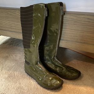 Limited edition Nike Lab g-series rain boot with front zip